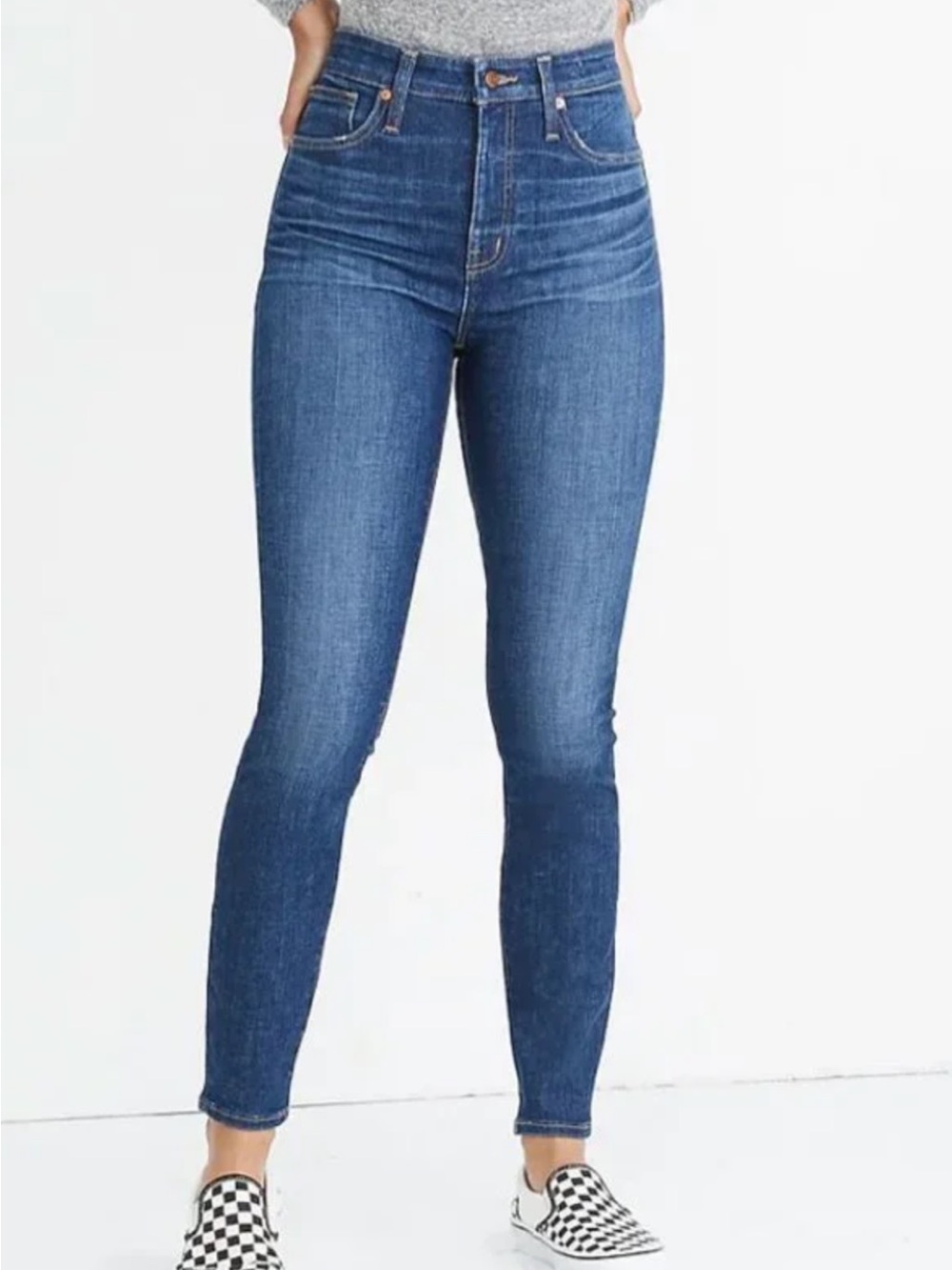 Madewell curvy high-rise jeans in Moreaux wash